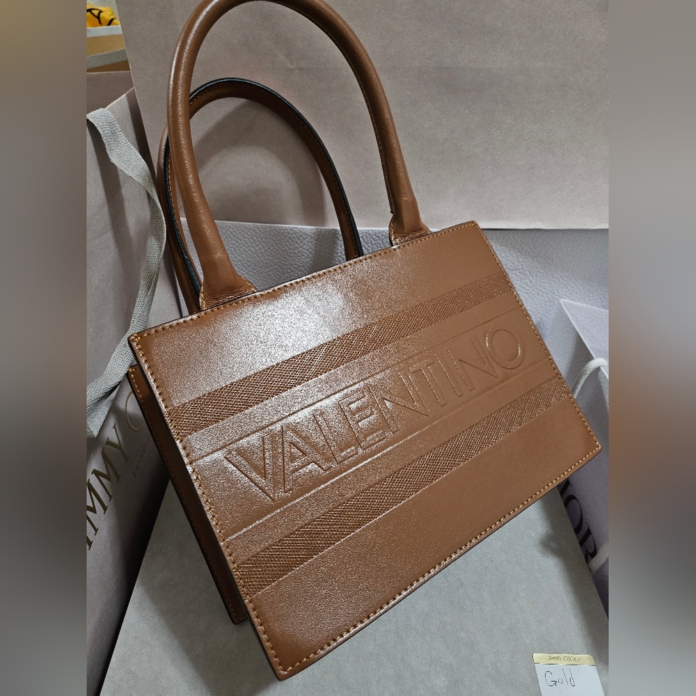 VALENTINO by Mario Valentino Victoria leather tote